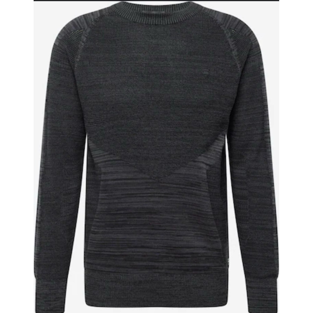 G star fusion Knit sweater Size Large Men's. NWT Black‎ Grey Hue